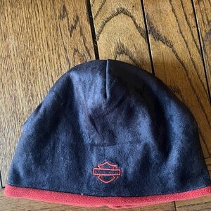New never worn Harley Davidson beanie  reversible